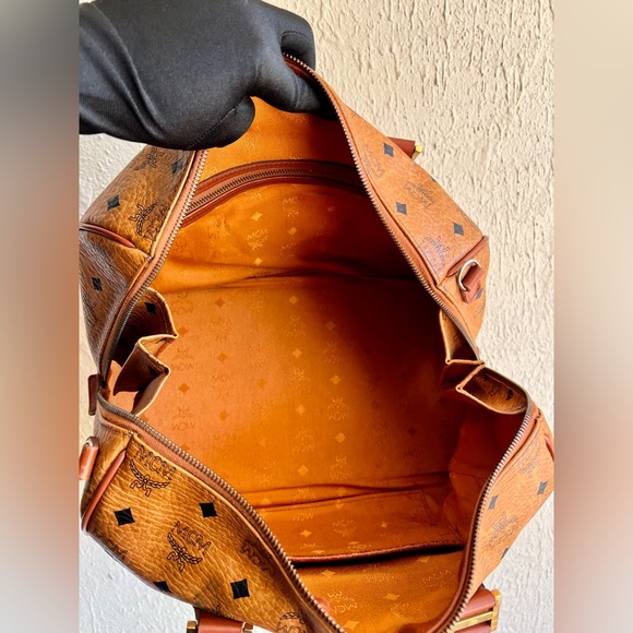 MCM Visetos Boston Bag - Picture 6 of 11